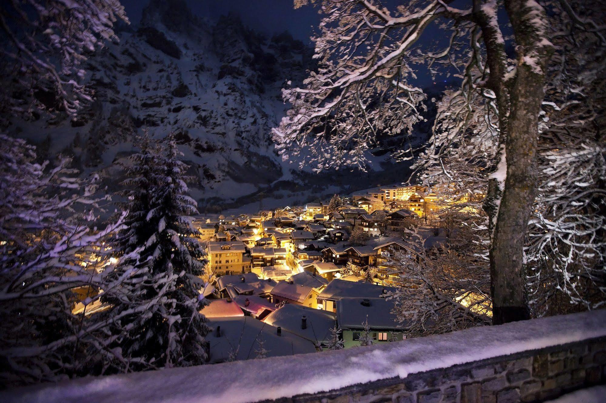 לויקרבאד Hotel Les Sources Des Alpes מראה חיצוני תמונה